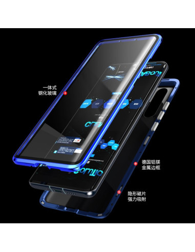 Huawei P30 Pro Heltäckande Premium Skal Glassback V4