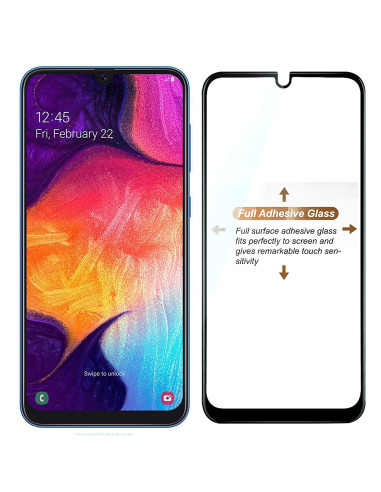 2-PACK Samsung A50 Härdat Glas 0.26mm 2.5D 9H Fullframe
