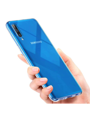 Samsung A50 Stöttåligt Genomskinligt Skal Simple (SM-A505FN)