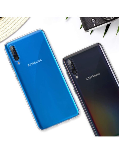 Samsung A50 Stöttåligt Genomskinligt Skal Simple (SM-A505FN)