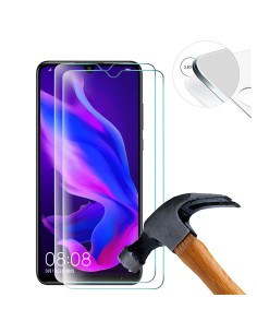 2-PACK Samsung A40 Härdat glas 0.26mm 2.5D 9H (SM-405FN) 2