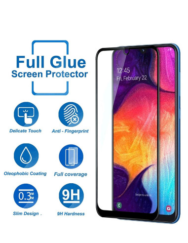 2-PACK Samsung A40 Härdat Glas 0.26mm 2.5D 9H Fullframe