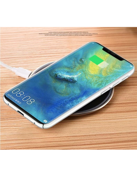 Huawei Mate 20 Pro Exklusivt Ultratunnt Stötdämpande Skal Blanc®
