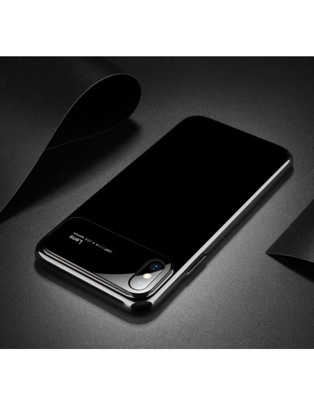 iPhone XS Max Ultratunnt Stötdämpande Skal Blanc