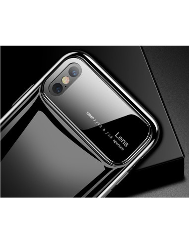 iPhone XS Max Ultratunnt Stötdämpande Skal Blanc