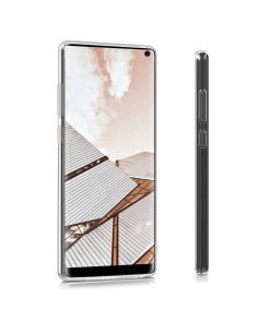Spegelskal TPU för Samsung S10e, visat från sidan med en elegant spegelyta 2