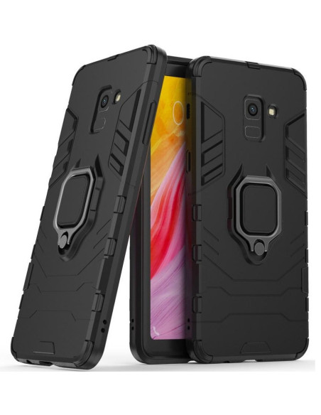 Samsung A8 2018 Stöttåligt Skal med Ringhållare ThinArmor