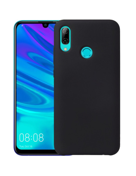 Huawei P Smart 2019 Gummibelagd Mattsvart Silikon Skal