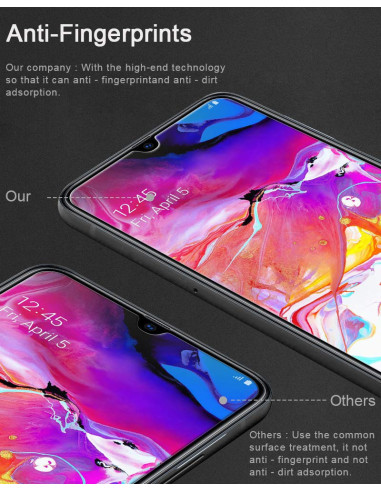 Samsung Galaxy A70 Härdat glas 0.26mm 2.5D 9H (SM-705F)