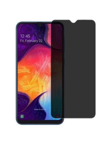 Samsung A50 Privacy Härdat glas 0.26mm 2.5D 9H