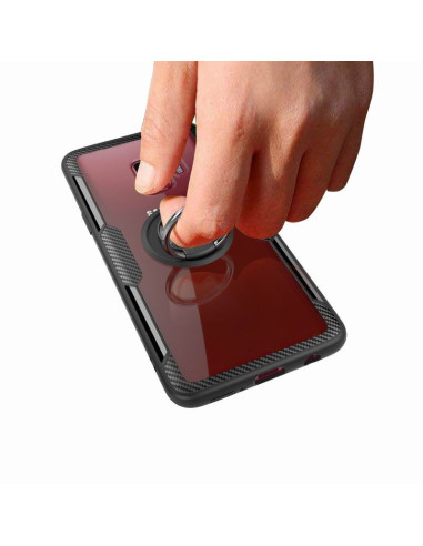 Samsung S9 Praktisk Stöttåligt Skal med Ringhållare V4