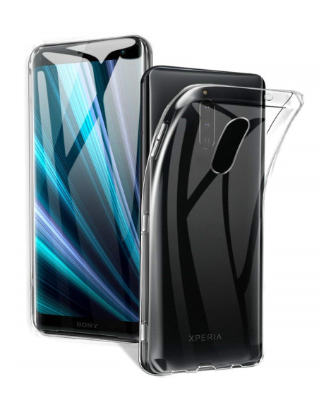 Sony Xperia 1 Stöttåligt Genomskinligt Skal Simple