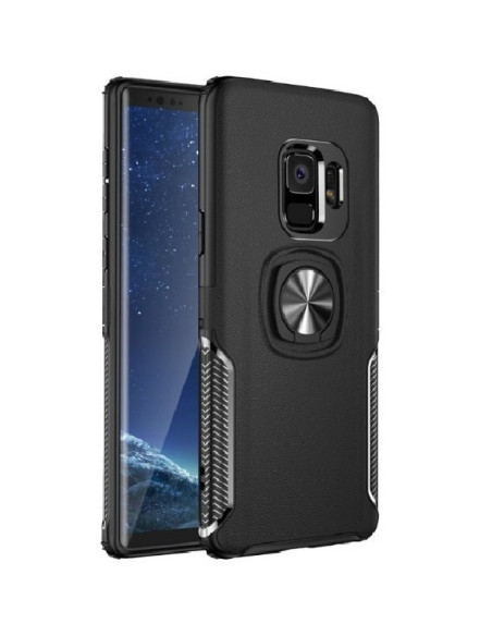 Samsung S9 Plus Praktisk Stöttåligt Skal med Ringhållare V5 (SM-G965F)