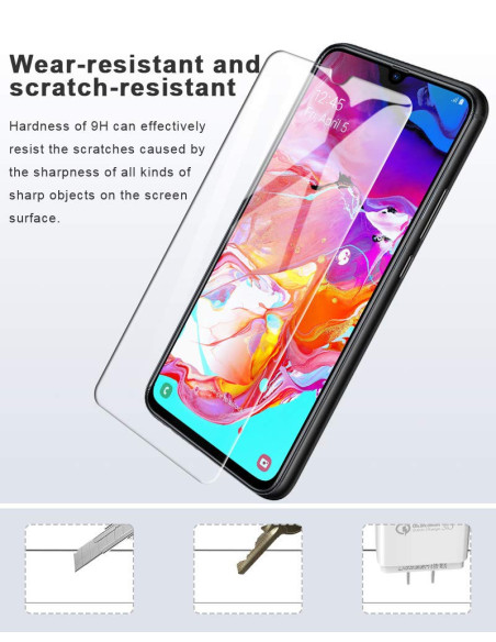 Samsung Galaxy A80 Härdat glas 0.26mm 2.5D 9H