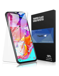 2-PACK Samsung A80 Härdat glas 0.26mm 2.5D 9H