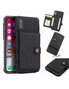 iPhone XS Max Stöttåligt Skal med Kortplats 4-FACK Streetwise V3