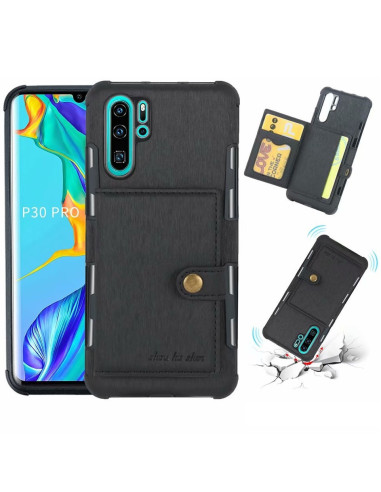 Huawei P30 Pro Stöttåligt Skal med Kortplats 4-FACK Streetwise V3