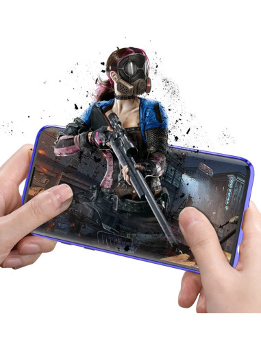Samsung S10 Plus Exklusiv Stötdämpande Premium Skal Glassback® V4