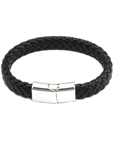2-PACK Flätat armband i konstläder