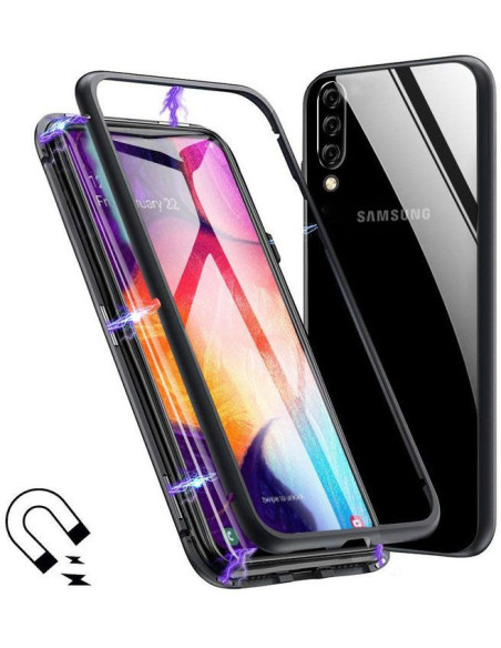 Samsung A70 Exklusiv Heltäckande Premium Skal Glassback® V4