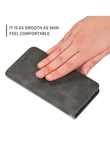 Samsung A50 Flipfodral Kortfack Mocka