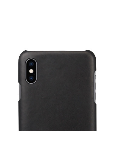Baksidan av iPhone XS Max Ultratunt Vintage Skal Jazz i svart TPU
