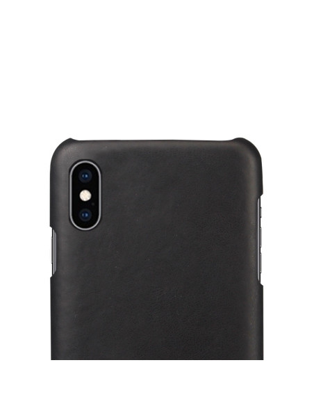 Baksidan av iPhone XS Max Ultratunt Vintage Skal Jazz i svart TPU