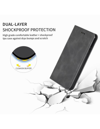 Google Pixel 3 XL Flipfodral Kortfack Mocka