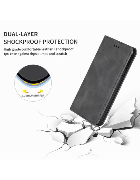 Google Pixel 3 XL Flipfodral Kortfack Mocka