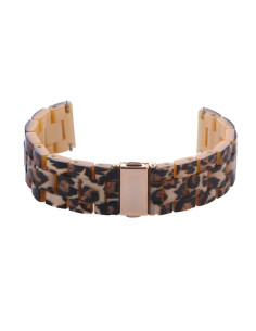 Apple Watch 38/40/41mm Premium Harts Armband - Leopard Mönster