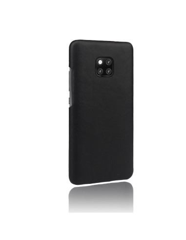 Baksidan av det ultratunna svarta vintage skalet för Huawei Mate 20 Pro