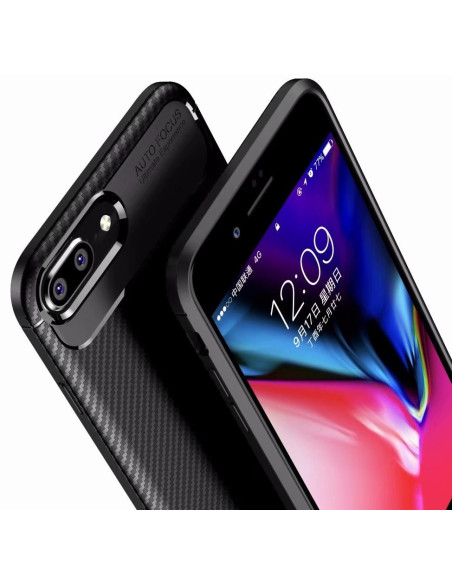 iPhone 7 Plus Stöttåligt Skal FullCarbon V4