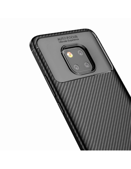 Mate 20 Pro Stöttåligt Skal FullCarbon V4