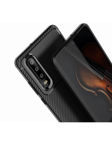 Huawei P30 Stöttåligt Skal FullCarbon® V4