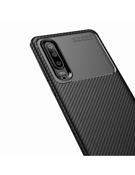 Huawei P30 Stöttåligt Skal FullCarbon® V4
