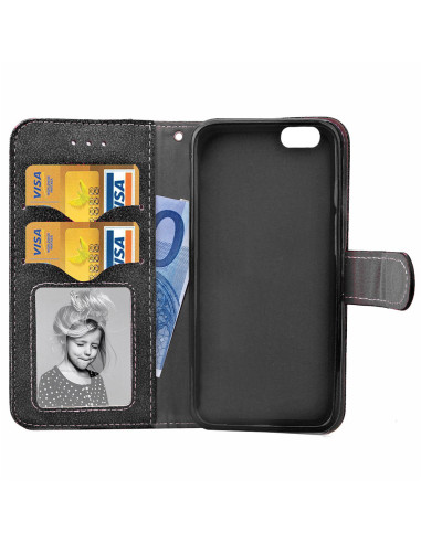 iPhone 6/6S Praktisk Plånboksfodral med 6-FACK Pharah