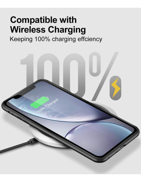 iPhone XR Ultratunt Mattsvart Skal Basic V2