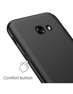 Samsung A5 2017 Ultratunt Mattsvart Skal Basic V2