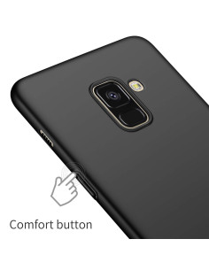Samsung J4 Plus Ultratunt Mattsvart Skal Basic V2 2