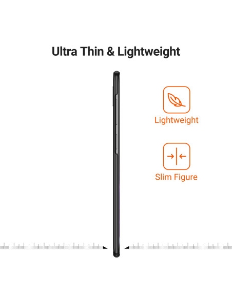 Samsung S10 Plus Ultratunt Mattsvart Skal Basic V2