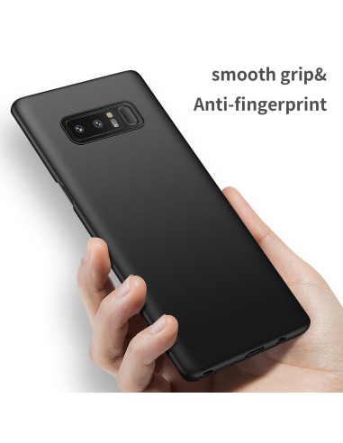 Samsung Note 8 Ultratunt Mattsvart Skal Basic V2