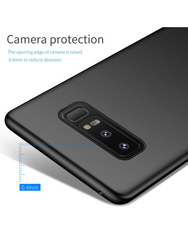 Samsung Note 8 Ultratunt Mattsvart Skal Basic V2