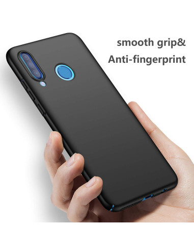 Huawei P30 Lite Ultratunt Mattsvart Skal Basic V2