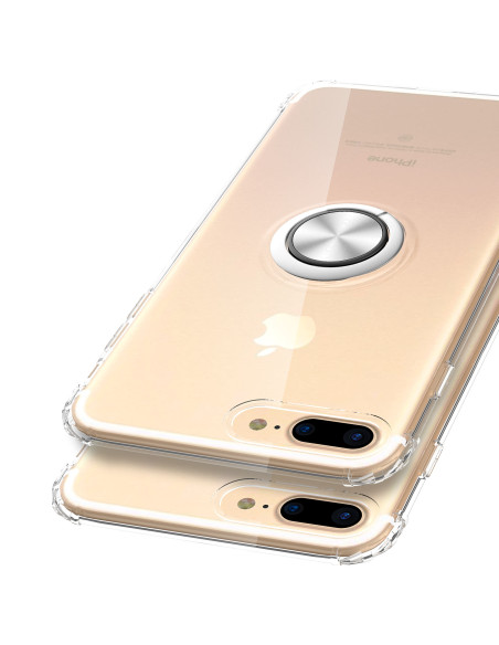 iPhone 7 Plus Stöttåligt Skal med Ringhållare Fresh