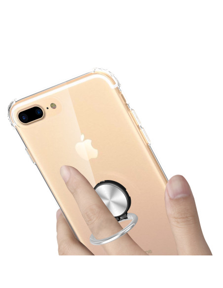 iPhone 7 Plus Stöttåligt Skal med Ringhållare Fresh