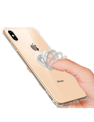iPhone XS Max Stöttåligt Skal med Ringhållare Fresh