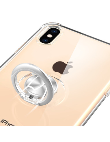 iPhone XS Max Stöttåligt Skal med Ringhållare Fresh