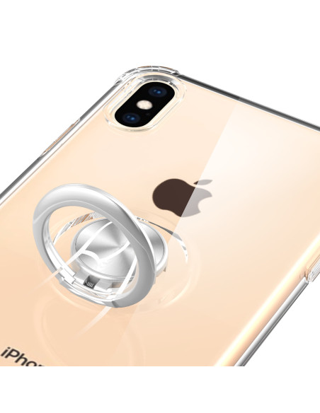 iPhone XS Max Stöttåligt Skal med Ringhållare Fresh