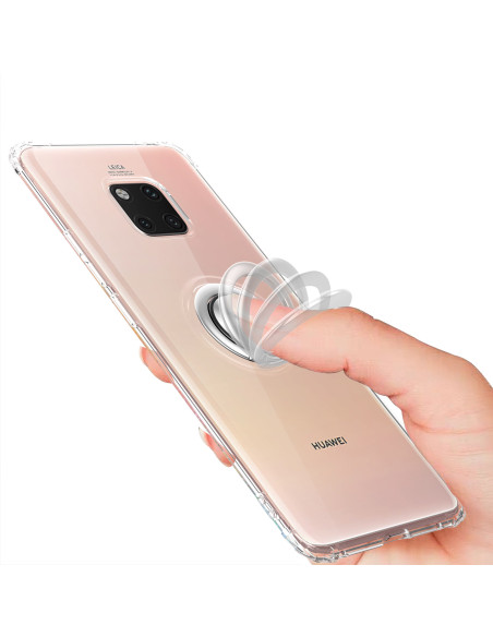 Huawei Mate 20 Pro Stöttåligt Skal med Ringhållare Fresh