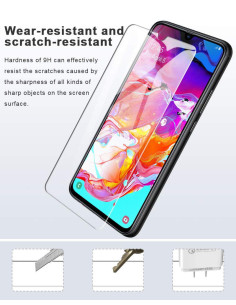Samsung Galaxy A20e Härdat glas 0.26mm 2.5D 9H 2